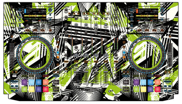 Denon DJ MCX 8000 Skin Spike Green